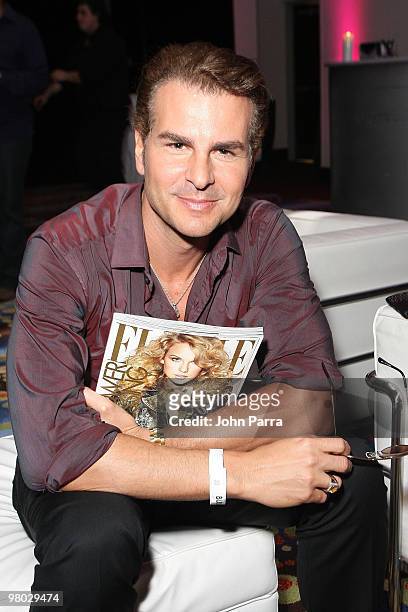 Vincent De Paul attends the after party for Rock Fashion Week Miami Beach at Eden Roc Renaissance Miami Beach on March 24, 2010 in Miami Beach,...