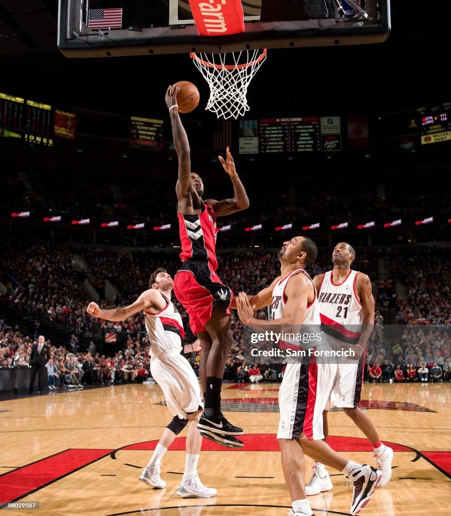 Toronto Raptors v Portland Trail Blazers