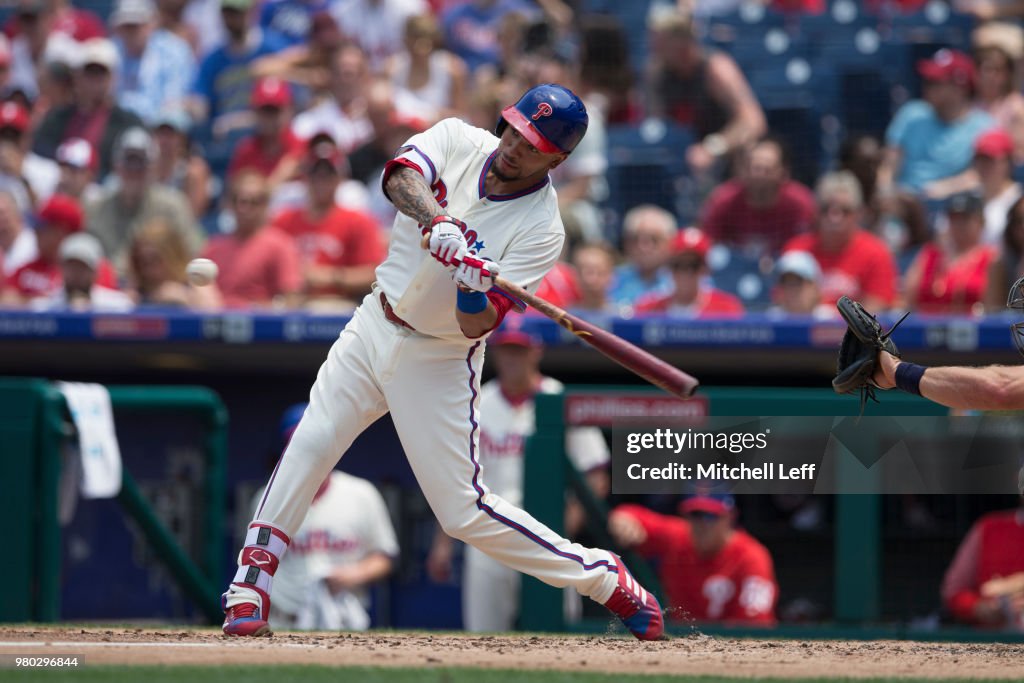 Milwaukee Brewers v Philadelphia Phillies