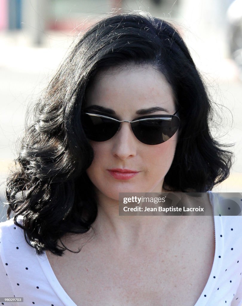 Celebrity Sightings In Los Angeles - March 24, 2010