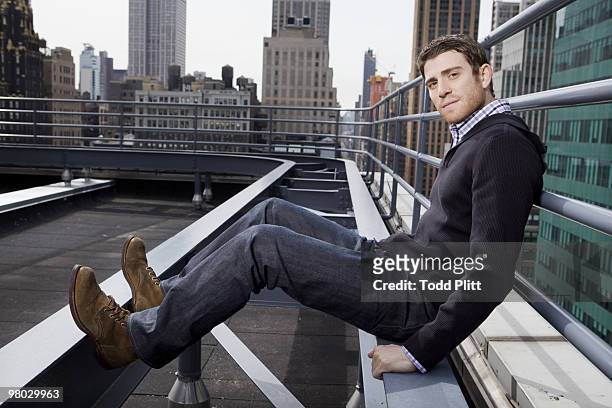 Actor Bryan Greenberg poses for a portrait session on March 4 New York, NY.