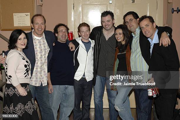 Alex Borstein, Mike Henry, Ricky Blitt, Seth Green, Seth MacFarlane, creator, Mila Kunis, David Goodman and Danny Smith