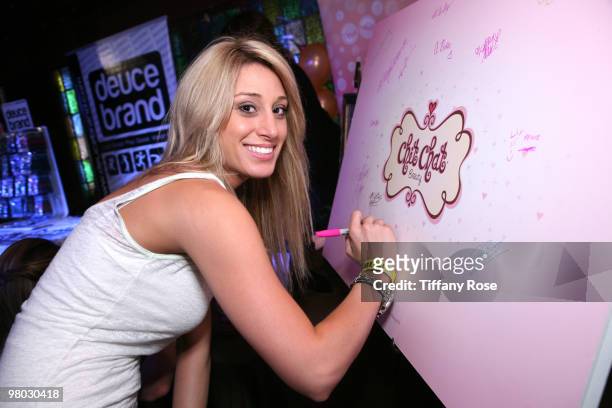 Personality Vienna Girardi with Chit Chat Beauty at Melanie Segal's Kids Choice Lounge for Save the Children - Day 1 at The Magic Castle on March 24,...