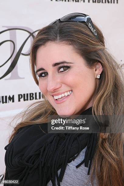 Actress Kaycee Stroh attends Melanie Segal's Kids Choice Lounge for Save the Children - Day 1 at The Magic Castle on March 24, 2010 in Los Angeles,...