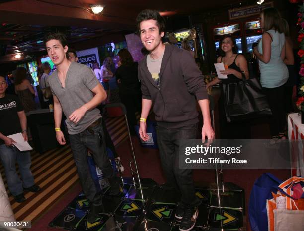 Asher Book, Jared Murillo and DDR at Melanie Segal's Kids Choice Lounge for Save the Children - Day 1 at The Magic Castle on March 24, 2010 in Los...