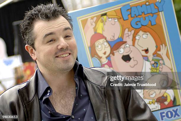 Seth MacFarlane, creator "Family Guy" and Mila Kunis