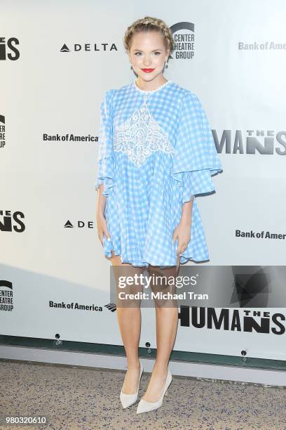 Stephanie Styles attends the opening night of "The Humans" held at Ahmanson Theatre on June 20, 2018 in Los Angeles, California.