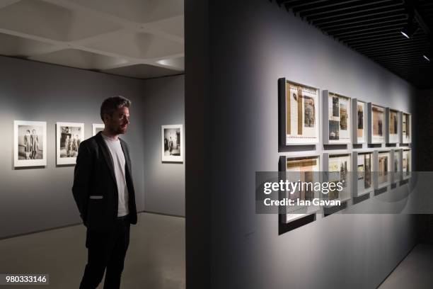 General view of the show space at the Vanessa Winship: 'And Time Folds' installation view at Barbican Art Gallery on June 21, 2018 in London, England.