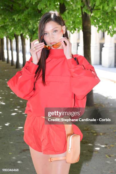 Bella Hadid Louis Vuitton Menswear Show in Paris June 21, 2018 – Star Style