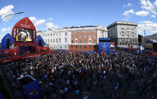 RUS: Argentina v Croatia: Group D - FIFA Fan Festival