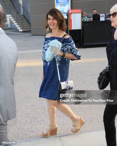 Nia Vardalos is seen on June 20, 2018 in Los Angeles, California.