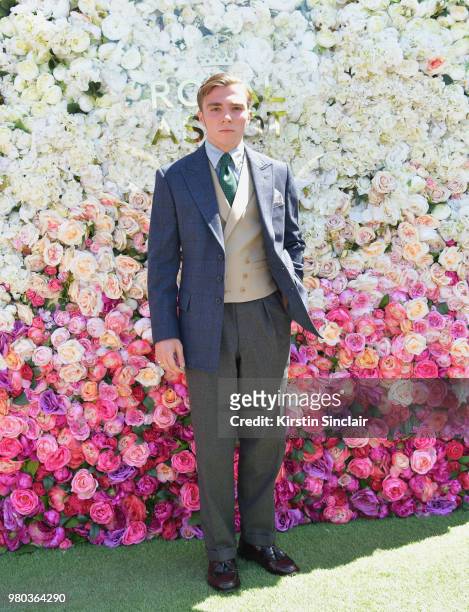 Rocco Ritchie attends day 3 of Royal Ascot at Ascot Racecourse on June 21, 2018 in Ascot, England.