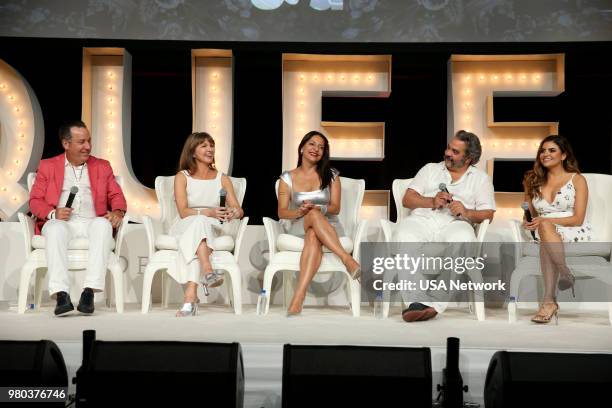 Season 3 Premiere Event and Screening - NeueHouse Hollywood in Los Angeles, California -- Pictured: David Friendly, Natalie Chaidez, Veronica Falcon,...