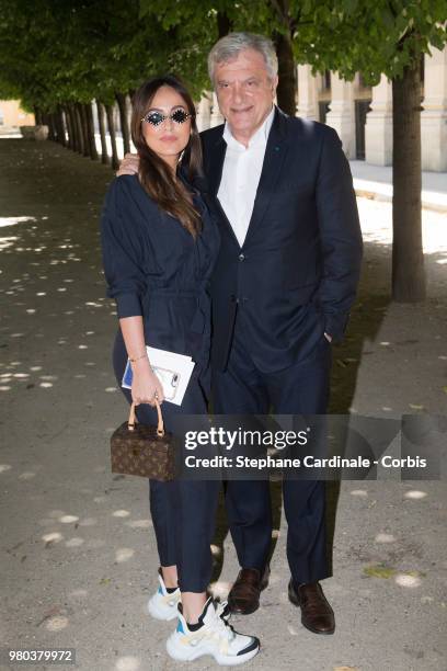 Sidney Toledano attends the Louis Vuitton Menswear Spring/Summer 2019 show as part of Paris Fashion Week Week on June 21, 2018 in Paris, France.