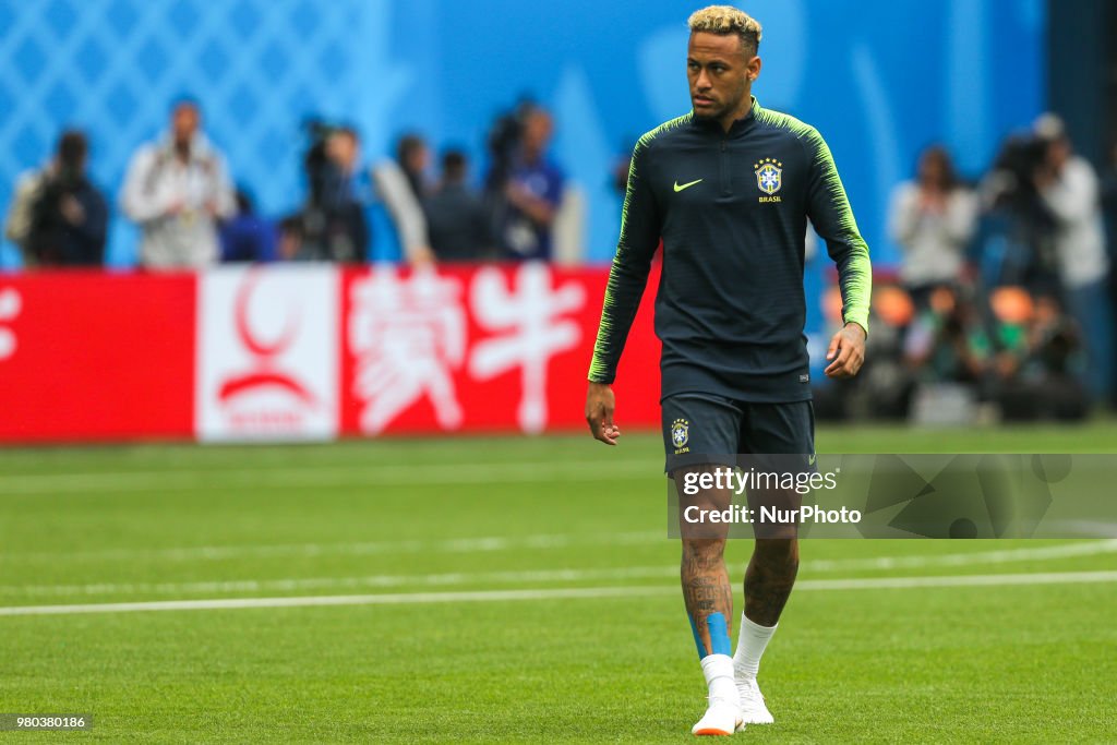 Brazil Training and Press Conference
