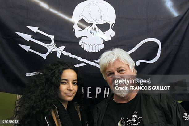 Captain Paul Watson, a Canadian animal rights and environmental activist, and founder and president of the Sea Shepherd Conservation Society poses...