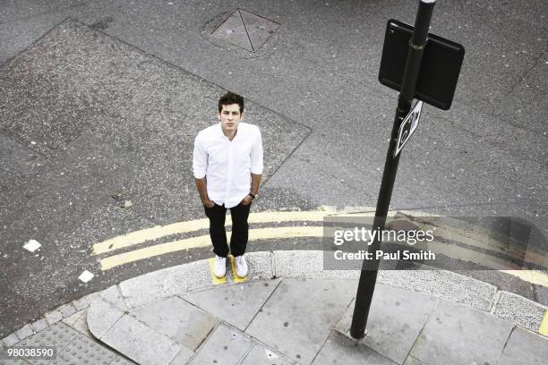 Musician & producer Mark Ronson poses for a portrait shoot for ES magazine in London on June 13, 2007.