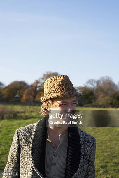 Actor Ed Speleers poses for a portrait shoot for ES magazine in London on November 16, 2007.