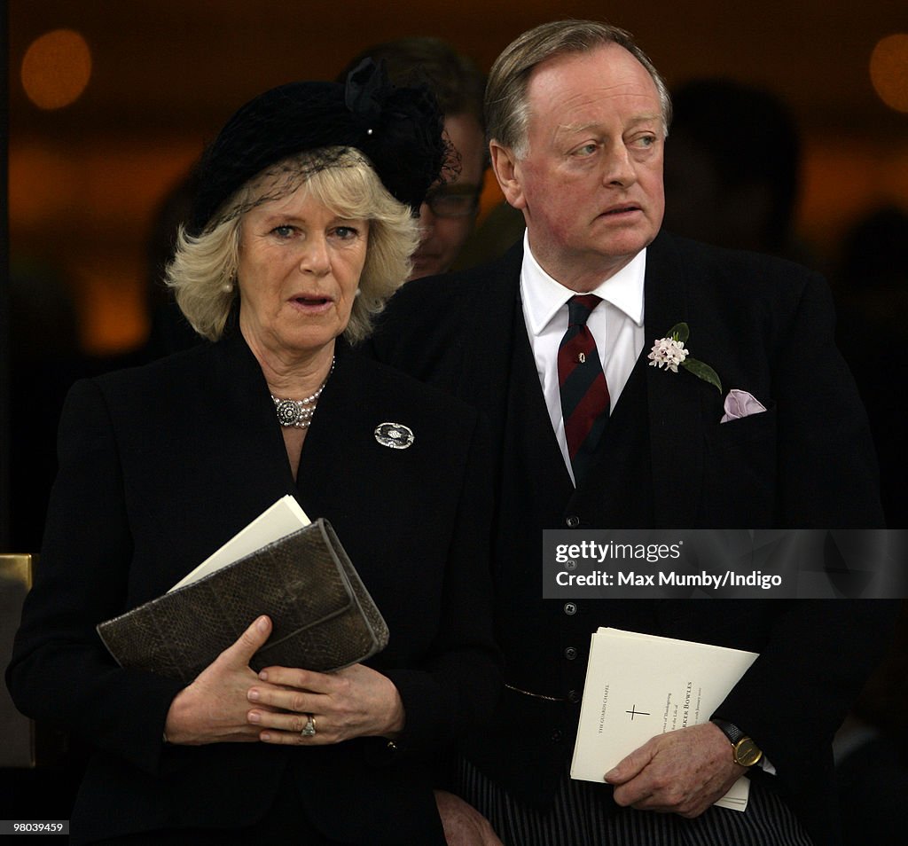 Memorial Service For Rosemary Parker Bowles