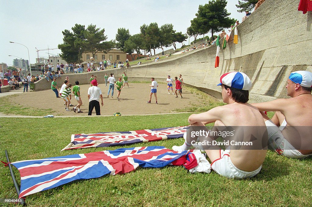 England versus Republic of Ireland