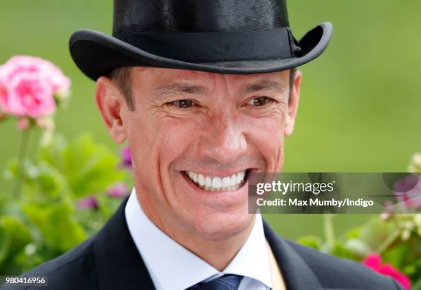 Frankie Dettori attends day 1 of Royal Ascot at Ascot Racecourse on June 19, 2018 in Ascot, England.