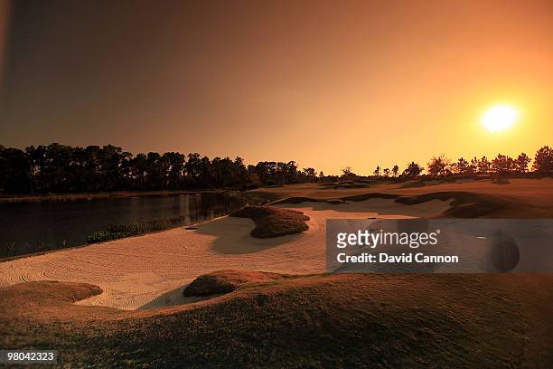 The par 5, 17th hole at the Concession Golf Club on March 18, 2010 in Bradenton, Florida.