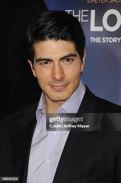 Actor Brandon Routh attends the "Lovely Bones" Los Angeles Premiere at Grauman's Chinese Theatre on December 7, 2009 in Hollywood, California.