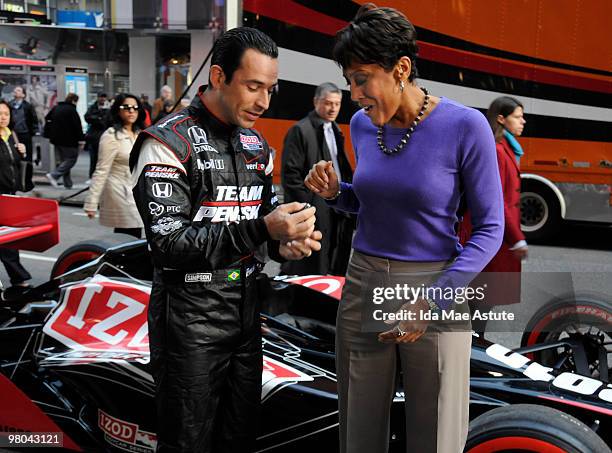 Robin Roberts will get to drive the pace car for the 2010 Indianapolis 500 auto race this Memorial Day Weekend. Indy champion Helio Castroveves...