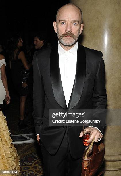 Michael Stipe attends Fashion Group International's 26th Annual Night of Stars at Cipriani Wall Street on October 22, 2009 in New York City.