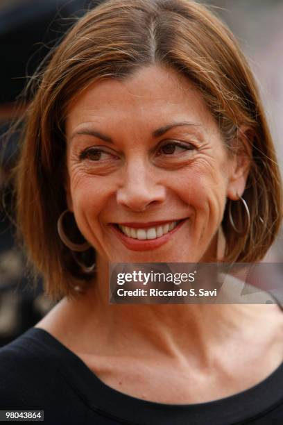 Wendie Malick attends the Cloud Foundation's "March for Mustangs" rally news conference on March 25, 2010 in Washington, DC.