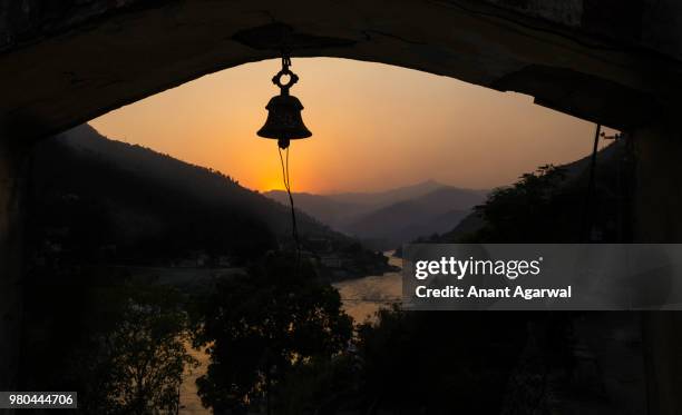 ganga through shiva's third eye. - ganga stock pictures, royalty-free photos & images