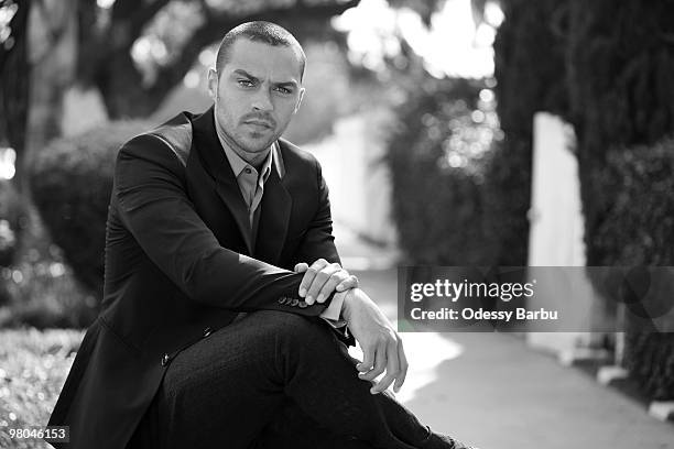 Actor Jesse Williams poses for a portrait session on January 31 Los Angeles, CA.