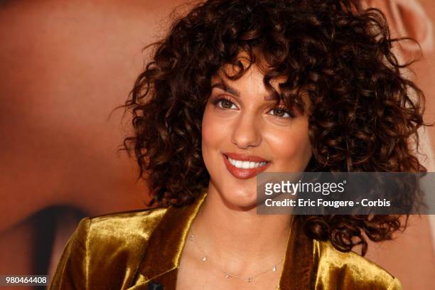 Singer Tal poses during a portrait session in Paris, France on .