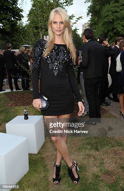Poppy Delevingne attends the annual Summer Party at the Serpentine Gallery on July 9, 2009 in London, England.