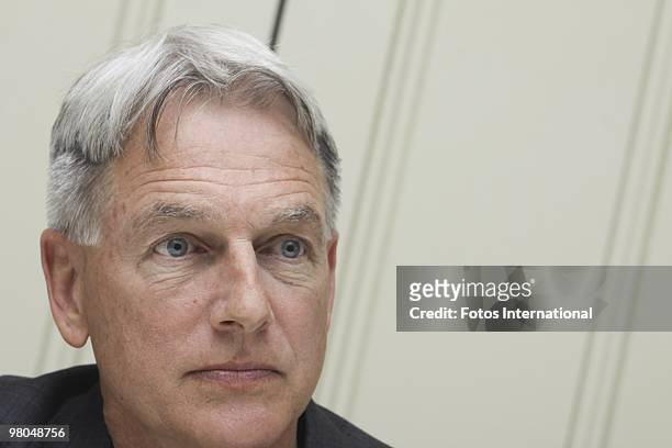 Mark Harmon at the Four Seasons Hotel in Beverly Hills, California on March 10, 2010. Reproduction by American tabloids is absolutely forbidden.