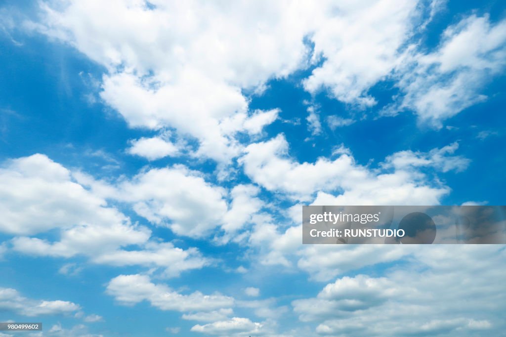 Low Angle View Of Clouds In Sky