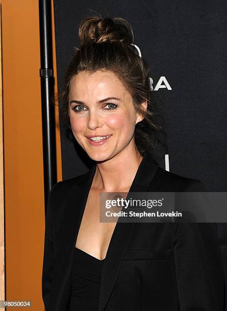Actress Keri Russell attends the special screening of "Leaves of Grass" at Sunshine Cinema on March 25, 2010 in New York City.