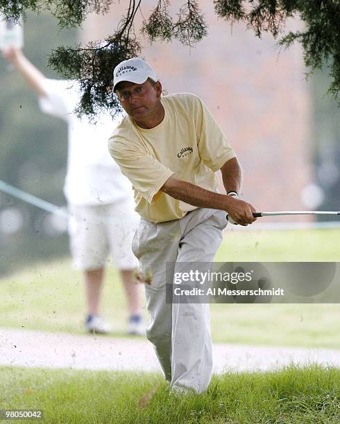 Mark Brooks competes in second-round play at the FedEx St. Jude Classic May 28, 2004 at the Tournament Players Club Southwind, Memphis, Tennessee.