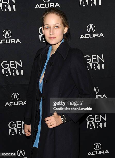 Actress Leelee Sobieski attends the special screening of "Leaves of Grass" at Sunshine Cinema on March 25, 2010 in New York City.