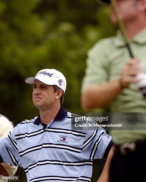 Defending chamption David Toms repeats as winner of the FedEx St. Jude Classic May 30, 2004 at the Tournament Players Club Southwind, Memphis,...