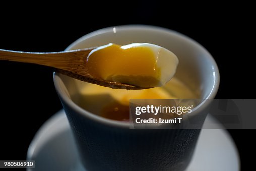 Mango pudding Mango pudding