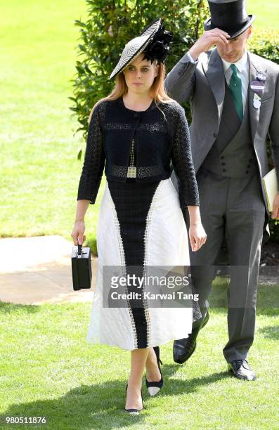 Princess Beatrice of York attends Royal Ascot Day 3 at Ascot Racecourse on June 21, 2018 in Ascot, United Kingdom.
