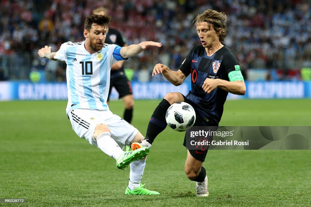 Argentina v Croatia: Group D - 2018 FIFA World Cup Russia