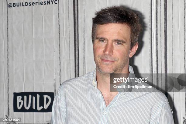 Actor Jack Davenport attends the Build Series to discuss "Next of Kin" at Build Studio on June 21, 2018 in New York City.