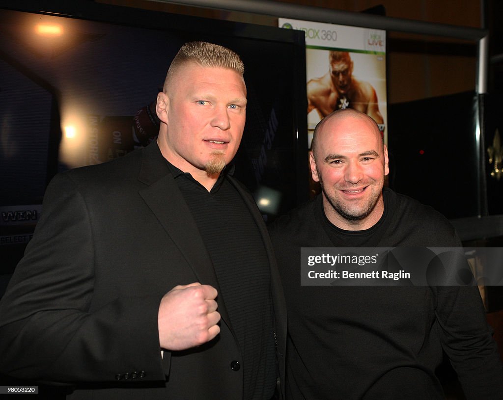 "UFC Undisputed 2010" New York Premiere