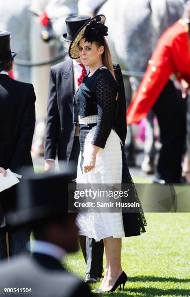 Princess Beatrice of York attends Royal Ascot Day 3 at Ascot Racecourse on June 21, 2018 in Ascot, United Kingdom.