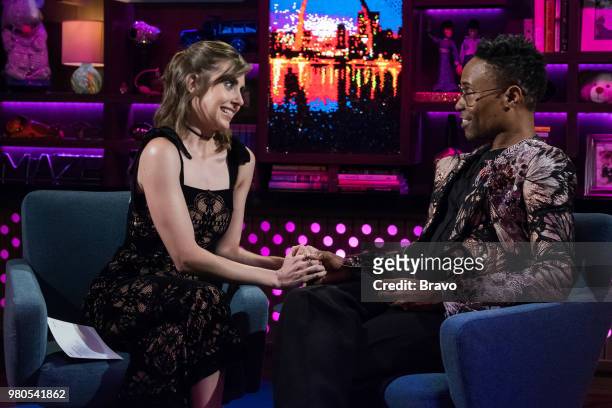 Pictured : Alison Brie and Billy Porter --