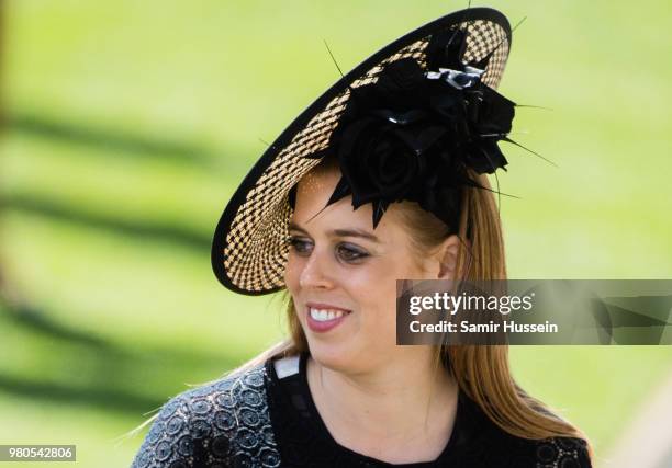 Princess Beatrice of York attends Royal Ascot Day 3 at Ascot Racecourse on June 21, 2018 in Ascot, United Kingdom.