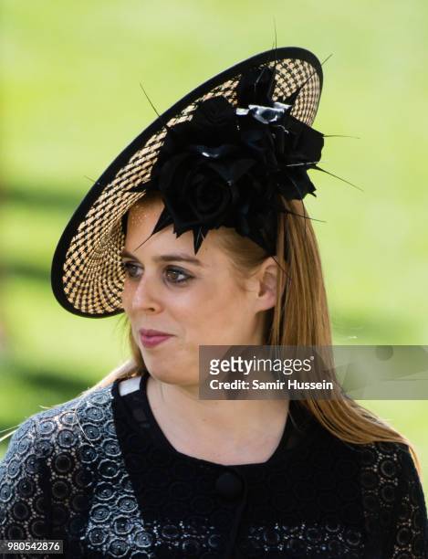 Princess Beatrice of York attends Royal Ascot Day 3 at Ascot Racecourse on June 21, 2018 in Ascot, United Kingdom.
