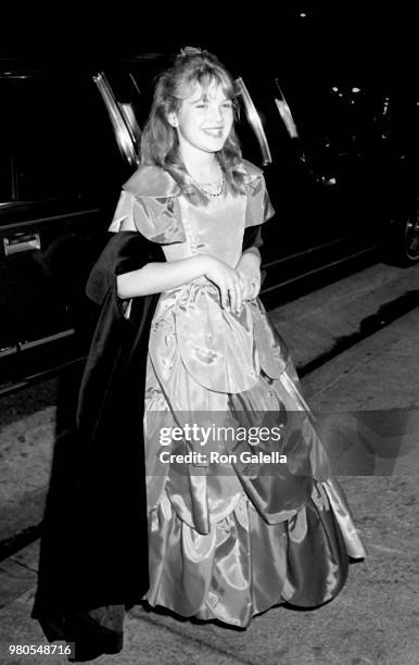 Drew Barrymore attends 11th Annual People's Choice Awards on March 14, 1985 at the Santa Monica Civic Auditorium in Santa Monica, California.